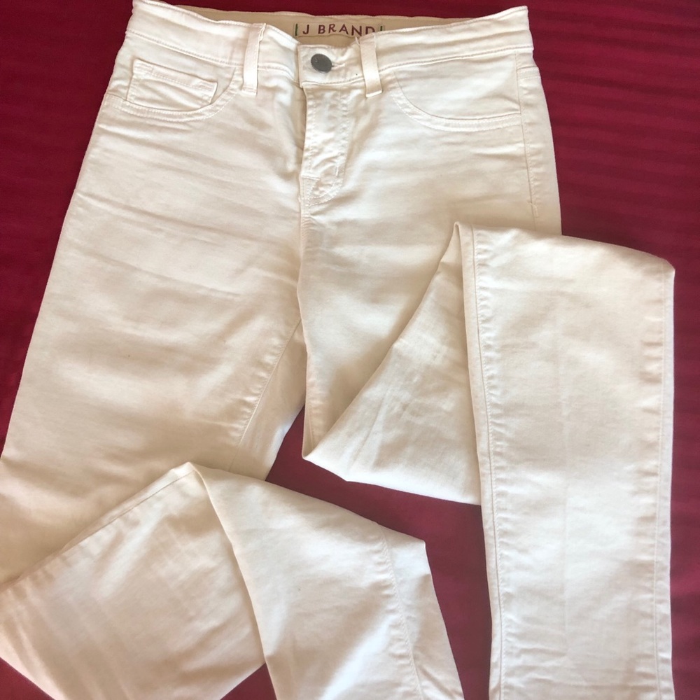 J Brand skinny jeans (PALE YELLOW shade jeans)